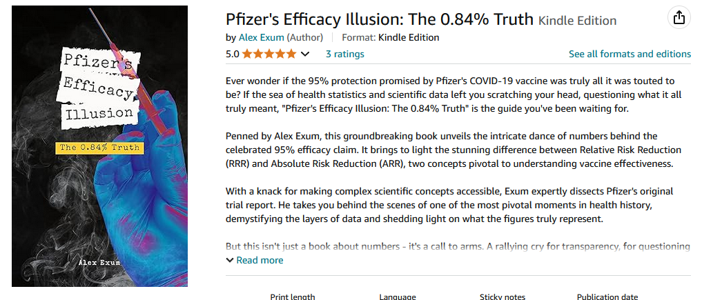 Pfizer's Efficacy Illusion: The 0.84% Truth