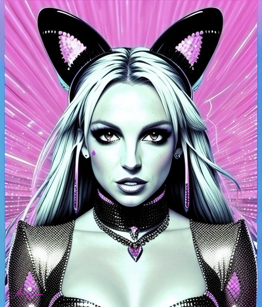 Britney Portrait #1
